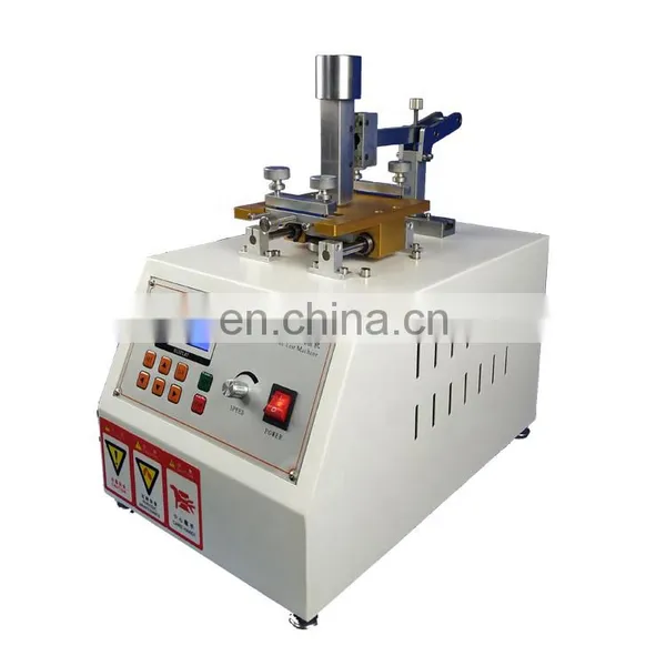 ZONHOW ISO 11640 IULTCS Color Fastness to Crocking Tester Rub Tester for Rubbing Fastness Test ISO 11640 Rub Test for Leather photo-6