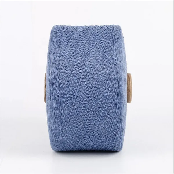 Keshu Knitting Weaving Fabrics Yarn Ne8.5s Recycled Cotton Fiber Yarn for Knitting Socks T-shirt photo-3