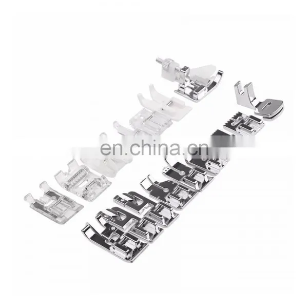 16Pcs Domestic Sewing Machine Accessories Presser Foot Sewing Machine Foot Feet Tube Nylon Foot Feet Kit Set Hem Spare Parts Box photo-4
