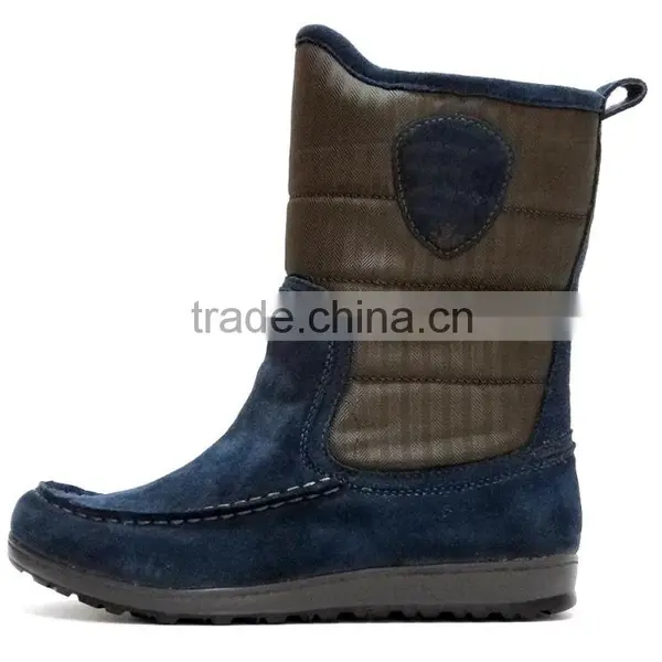 Wiley High Cut Suede Upper Thermal Moccasin Boots photo-4