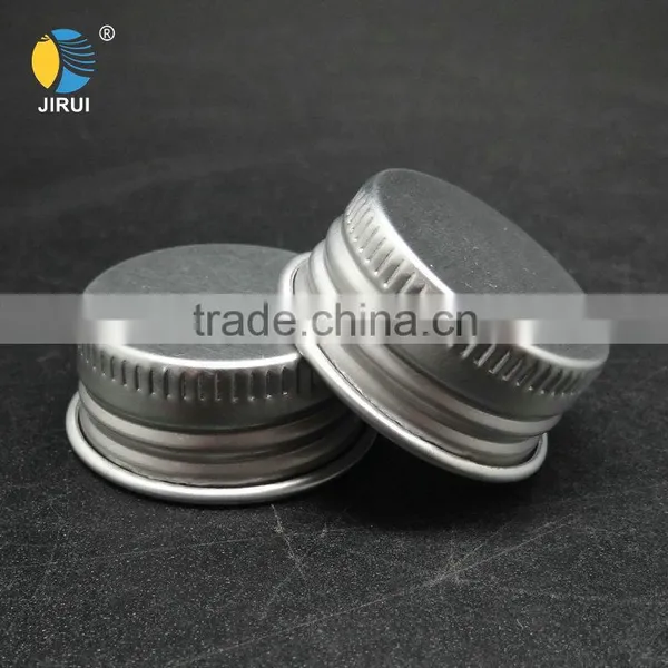 Metal Matte Aluminum Lids Silver Cap With Different Size for Bottle photo-6