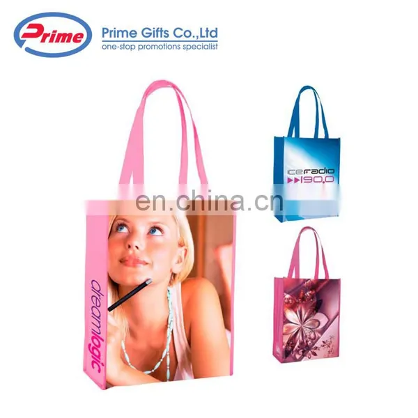 Promotional Polypropylene Laminated PP Non Woven Shopping Bag photo-2