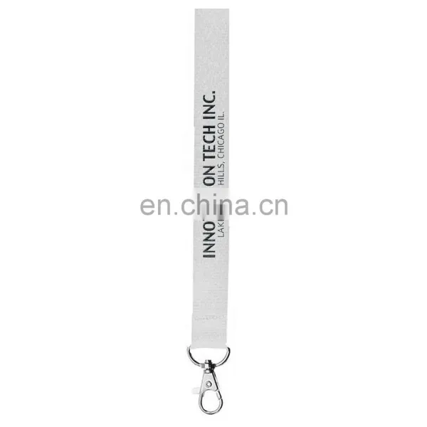 Wholesale Lanyard Printing Double Sided Pink Lanyards With Logo Custom photo-4