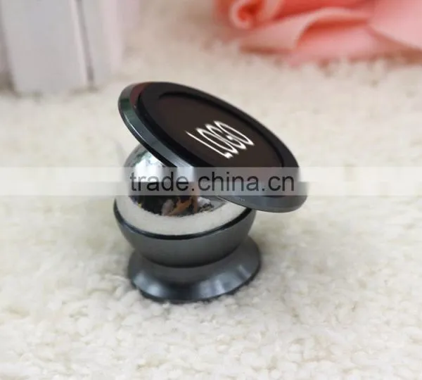 Magnet 360 Rotating Magnetic Funny Cell Phone Holder for Desk Magnetic Car Mount Stainless Steel Metal Stand Cell Phone Holder photo-5