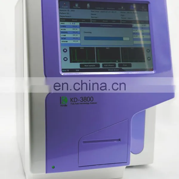 3-part Hametology Analyzer KD3800 Hematology Analyzer Cell Blood Counter photo-5