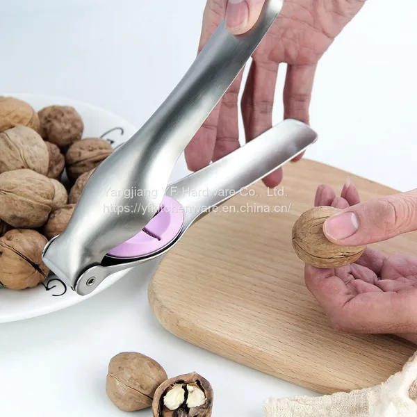Kitchen Accessories Home and Kitchen Gadgets  STAINLESS STEEL MULTIFUNCTIONAL MANUAL KITCHEN GADGETS NUTCRACKER WALNUT CHESTNUT CLIP