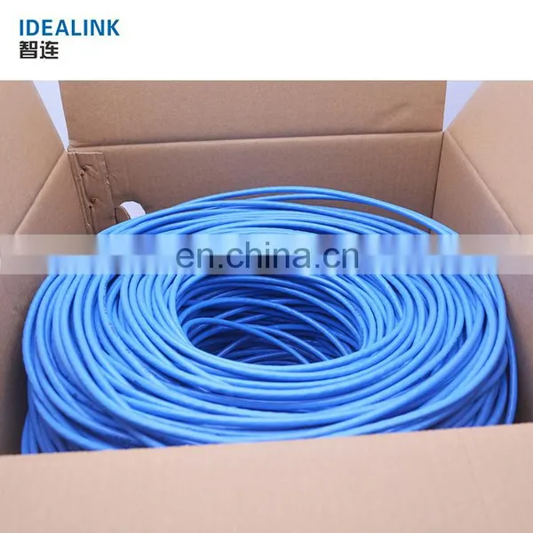 Free Sample Cheap 305m Ftp Utp Cat6 Ethernet Cable Coiled , 4 Pairs Indoor Network Ftp Cable photo-5