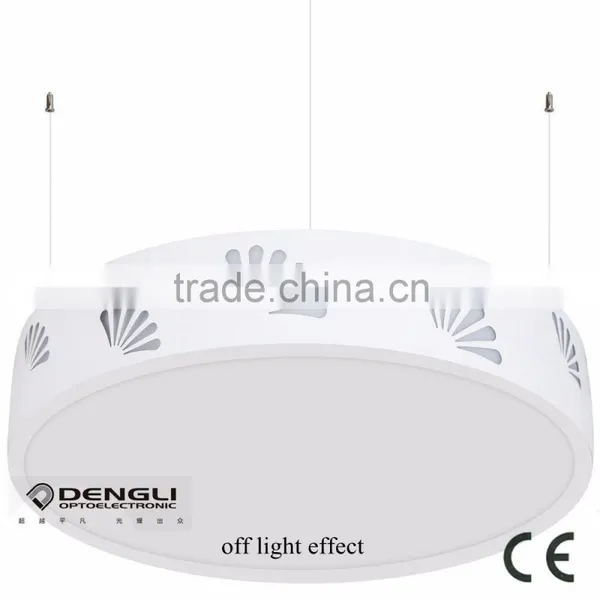 Luxury Modern Surface Mounted Hanging Round Led Ceiling Light photo-3