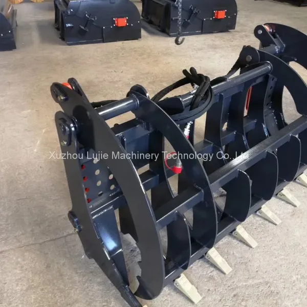 China Wheel Loader Hardwood Log Grab Attachments photo-2