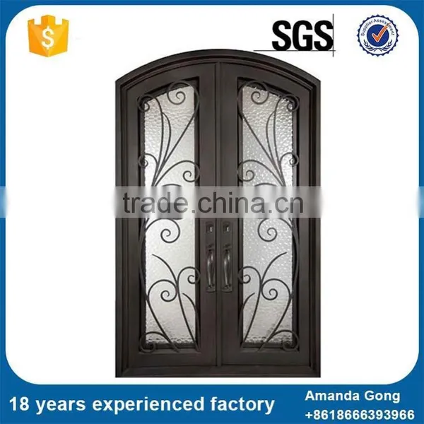 Low Price Wrought Iron Front Door Designs photo-5