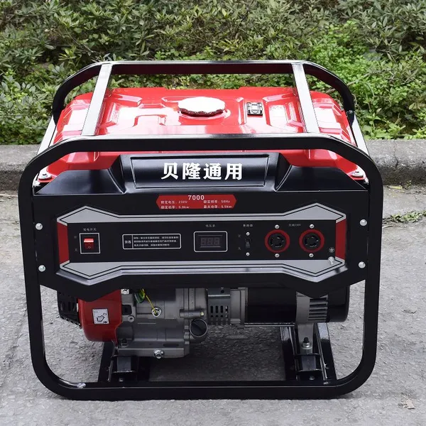5kW 220V Single Phase Open Gasoline Generator photo-2