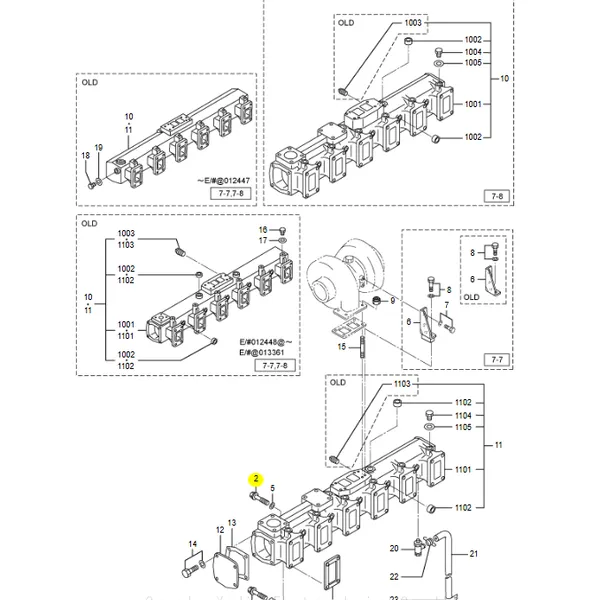 37532-00800 Bolt Suit For Mitsubishi S6R photo-2