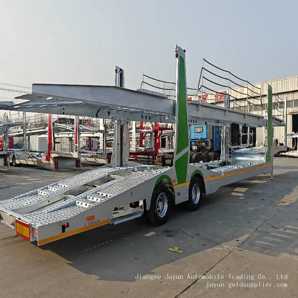 Export Semi-trailer Russian Certification OTTC Official Certification Galvanized Semi-trailer photo-3