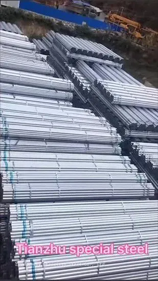 Hot Dipped Galvanized Round Steel Pipe/Gi Pipe Pre Galvanized Steel Pipe Galvanized Tube