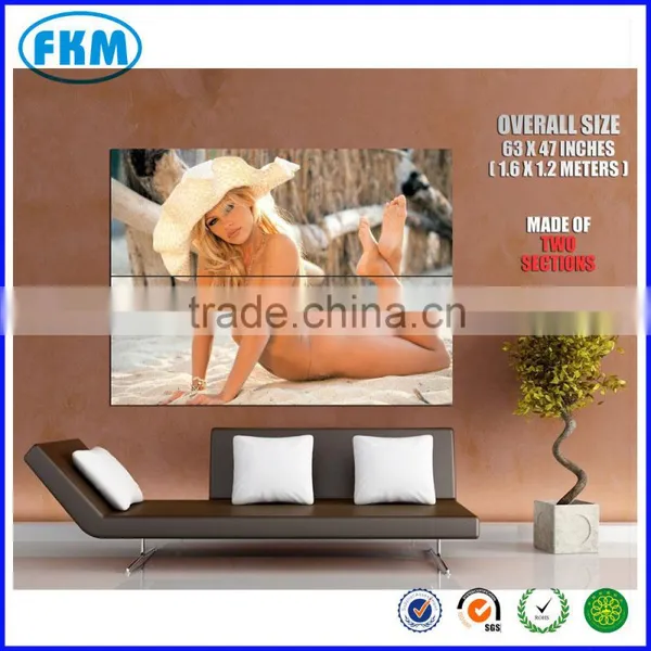 Cheap Full Color Nude Hottest Women Digital Wall Poster Printing photo-3