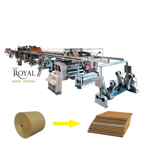 3/5/7 LAYER CORRUGATED PAPERBOARD PRODUCTION LINE