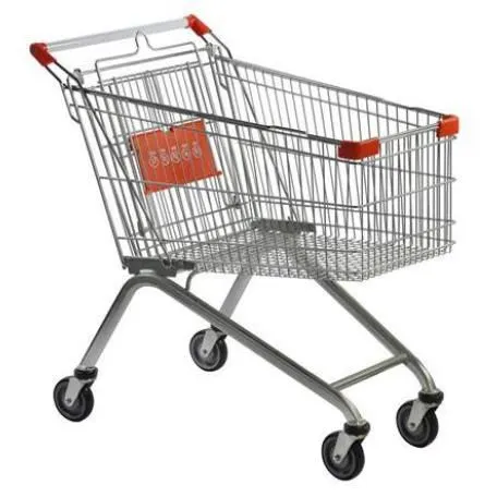 Metal Supermarket Trolley ( 80Liter )