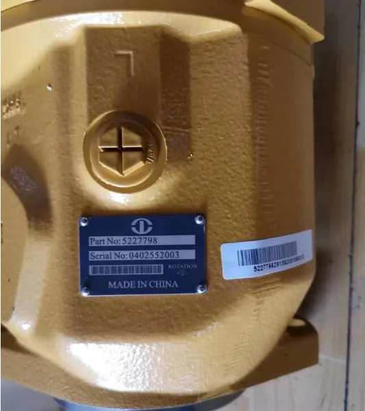 Wheel Loader Spare Parts Genuine Hydraulic Pump Part 5227798 for Construction Machinery photo-2