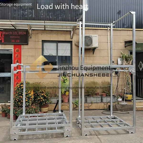 Jinchuan Non-standard Steel Stack Racks, Flexibly Movable, Suitable for Multi-scenario Turnover, Foldable When Unloaded to Save Space photo-5