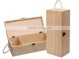 Hot Sale Wood Wine Box For Single Bottle Wholesale photo-5