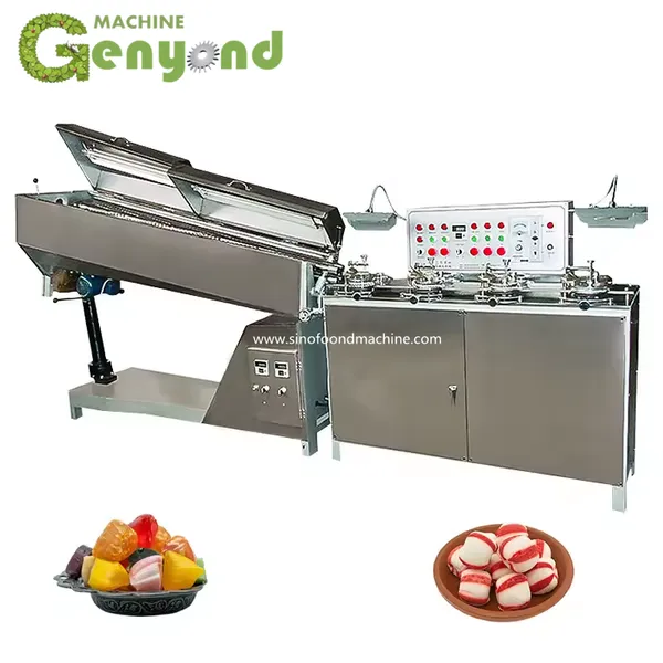 Full Automatic Hard Gummy Candy Lollipop Toffee Candy Production Line From Factory Good Price photo-2