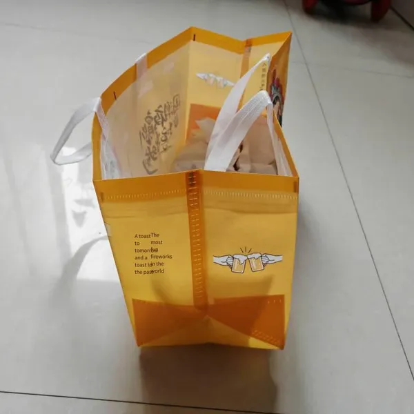 Takeout Bags for Fruitwood Roasted Duck, Takeout Handbags for Roast Goose, Handbags for Sichuan Pepper Chicken, Non-woven Bags for Roasted Duck photo-5