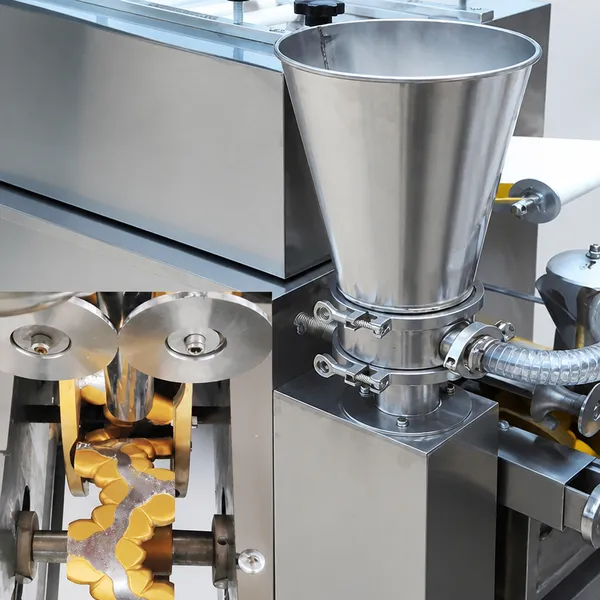 QD-LS180 Automatic Dumpling Machine 8000pcs/h Commercial Gyoza Maker for Meat and Vegetable Filled Dumplings photo-2