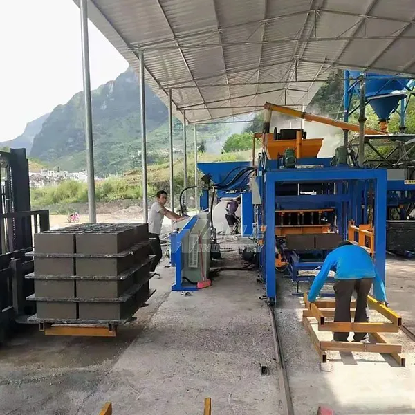 Industrial Cement Concrete Paver Brick Production Line For Construction Project photo-5