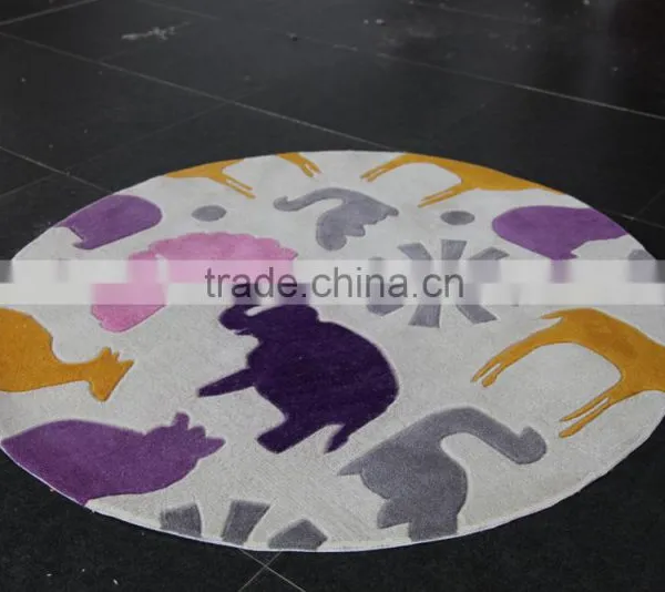Custom Made Room Carpets,Polyester CarpetsYB-A079 photo-3