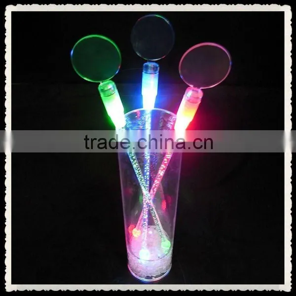 2015 Fashion Battery Hot Selling Colorful Walking Stick With Flashlight photo-2