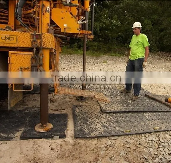 Anti-slip Temporary UHMWPE Truck Road Mat Impact Resistance Construction photo-3