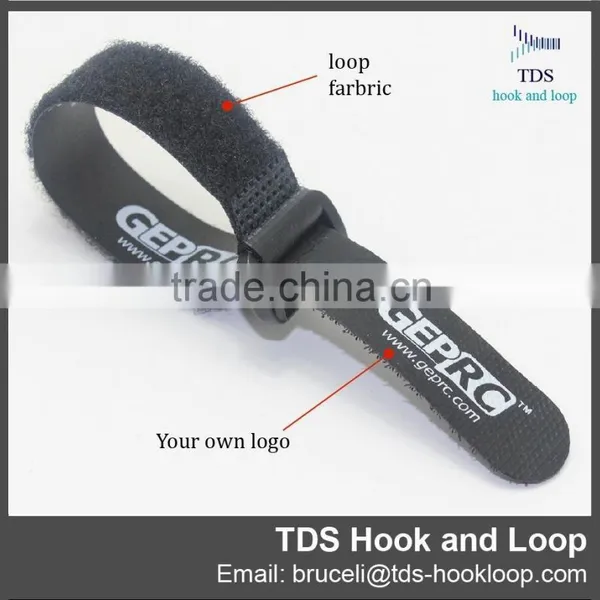 Customized Reusable Hook and Loop Plastic Buckle Strap photo-6