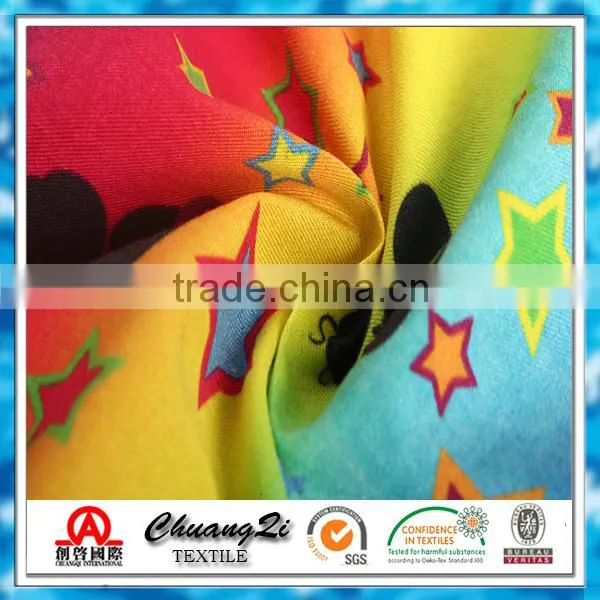 Fashionable Stars Printed Cotton Fabric photo-2