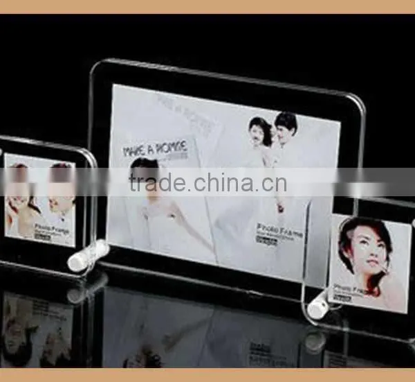 GH-P0034 China Factory Outlet Plastic Picture Photo Frame Plexiglass Magnetic Photo Frame photo-5