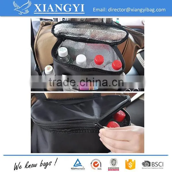 Home Basics Car Back Seat Cooler Bag Organizer for Retain Freshness Cold Insulation Supplier's Choice photo-2