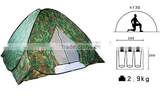 2-4 Person Double Layer Outdoor Camping Tent Fishing Tent