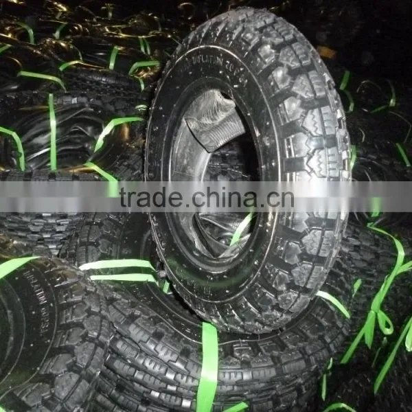 Best Quality 3.50-8 Wheelbarrow Wheel Tyre photo-2