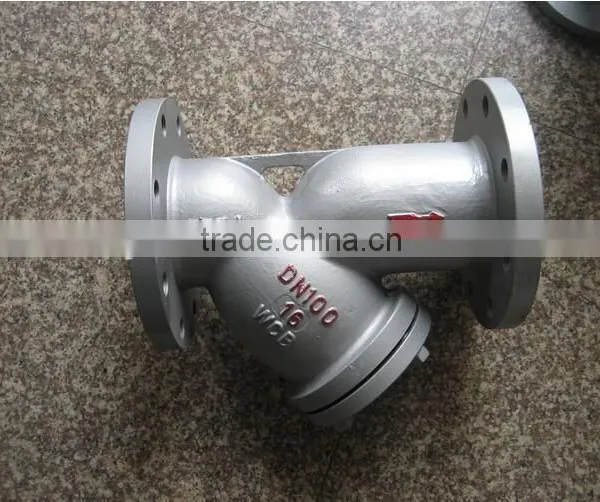 HIGH QUALITY DIN CAST IRON Y TYPE STRAINER,THREAD END,PN16 photo-4