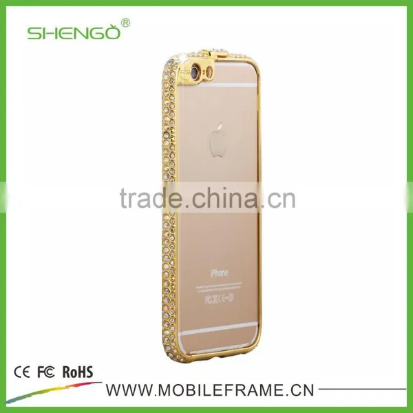 New Design Metal Diamond Bumper Phone Case/Good Price Phone Case photo-6
