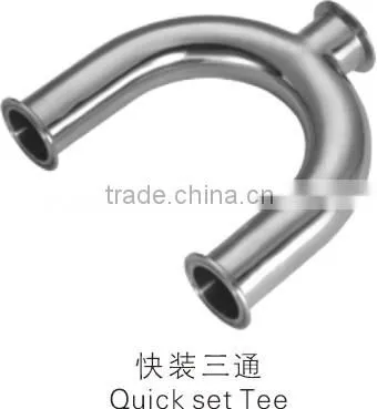 Sanitary Fitting Stainless Steel U/Y Tee Pipe Fitting For Tube Fittings photo-5