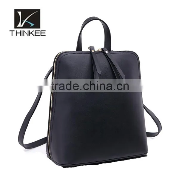 China Suppliers Wholesale Newest Design Colorful Girls Leather Back Pack photo-2