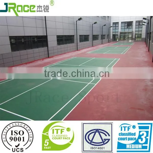 Badminton Court Flooring Cushion Effect Material With ITF photo-4
