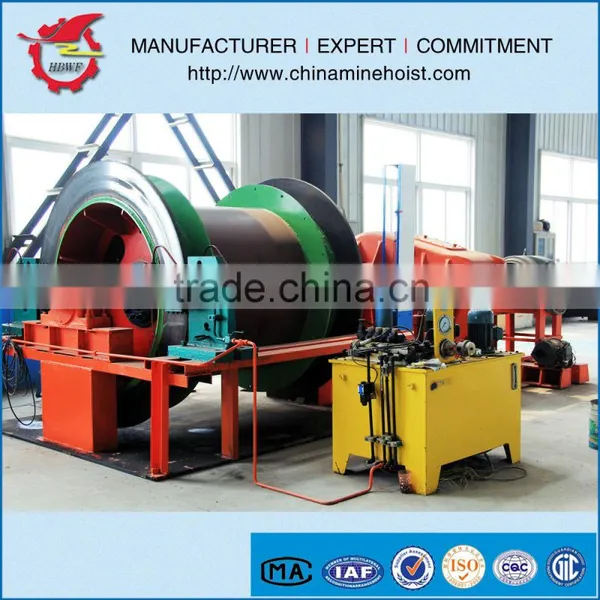 1.2m Single Drum Mine Hoist