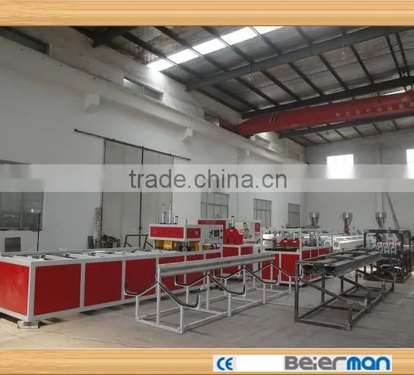 SJSZ-65/132 Conical Twin Screw PVC Window Profile Making Line photo-6