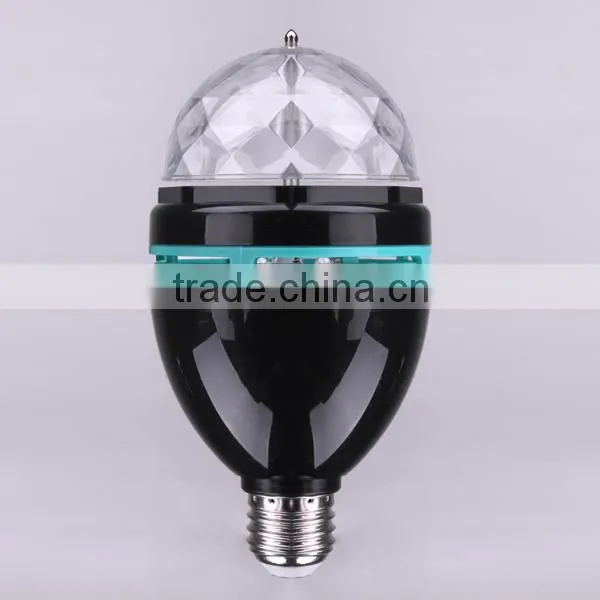 3W Plastic Energy Saving Head Rotating Led Decoration Disco Laser Light Bulb Quality Choice photo-3