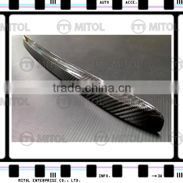 For Subaru WRX 2014- Carbon Fiber Car Rear Trunk Moulding Trunk Lip
