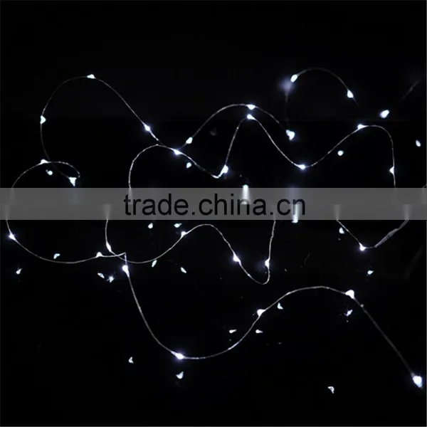 4M 13FT 40led 3 AA Battery Powered Decoration LED Copper Wire Fairy String Lights Lamps for Christmas Holiday Wedding Party photo-3