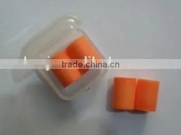 2016 Hot Selling Ear Plugs 33db PU Foam Hearing Protection Soundproof Earplugs in pp Box photo-3