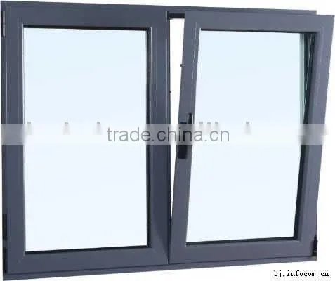 New Design Upvc Tilt and Turn Window