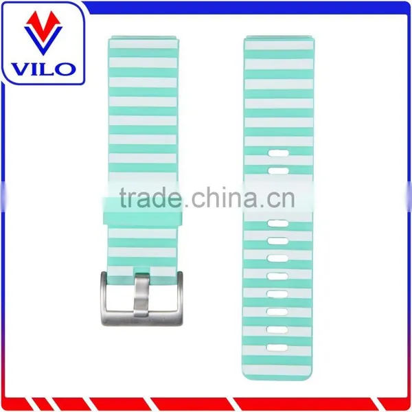 China Manufacturer Soft Silicone Wrist Band For Fitbit Blaze, For Fitbit Blaze Rubber Watch Band photo-3